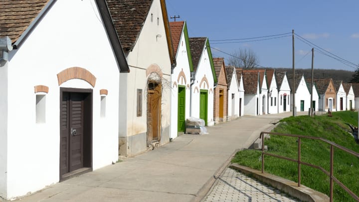 Huizen in Hongarije in trek